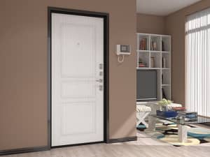 Металлические двери в дом DoorHan Премиум Плюс 990х2050 мм в Смоленске